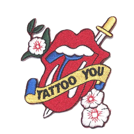 The Rolling Stones Standard Patch: Tattoo You