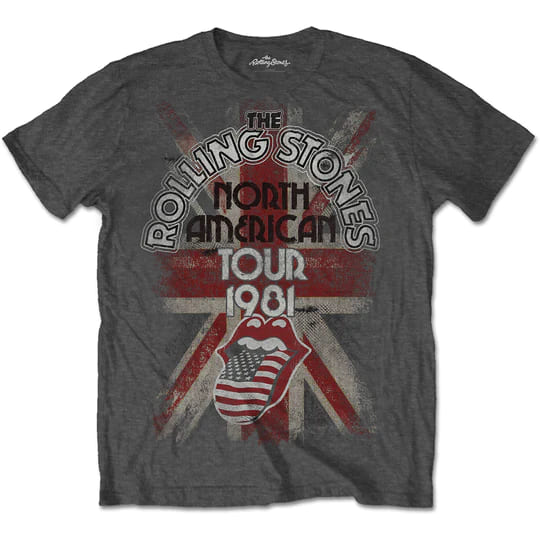 The Rolling Stones North American Tour 1981 Unisex T-Shirt - Special Order