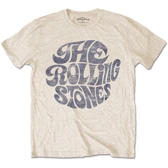 The Rolling Stones Vintage 1970s Logo Unisex T-Shirt - Special Order